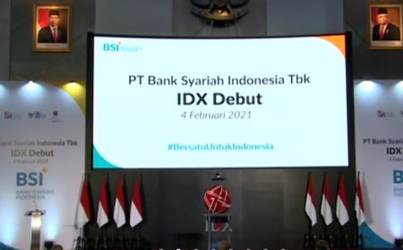 Bank Syariah Indonesia Resmi Debut di Bursa Efek Indonesia