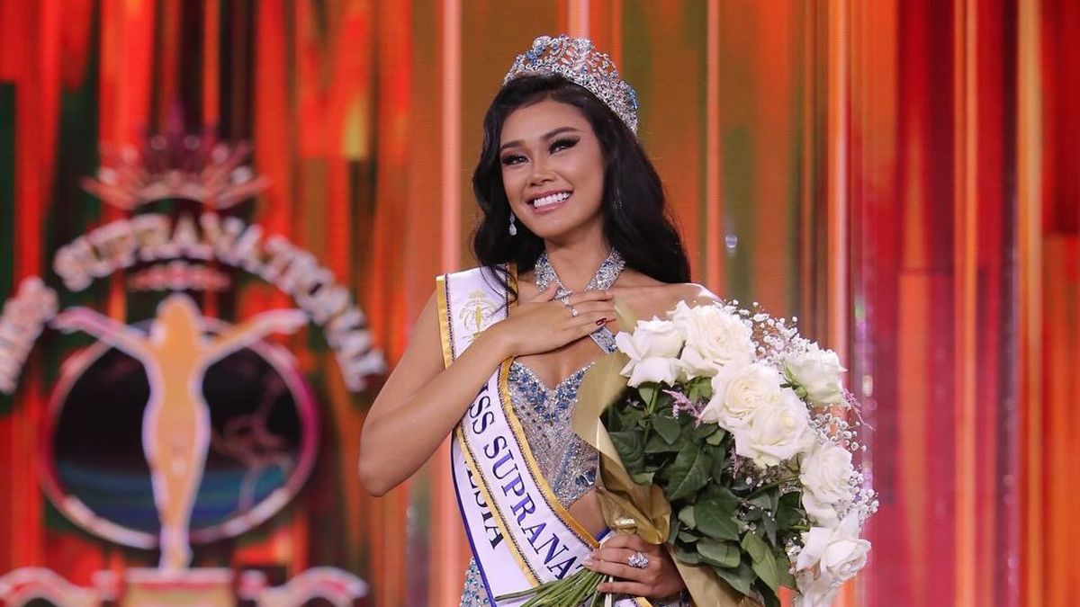 Momen Harashta Haifa Zahra Dinobatkan sebagai Miss Supranational 2024