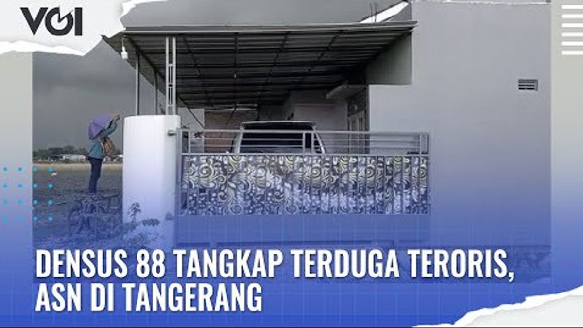 VIDEO: After Fajr Prayer, Detachment 88 Arrest Suspected Terrorist, ASN In Tangerang