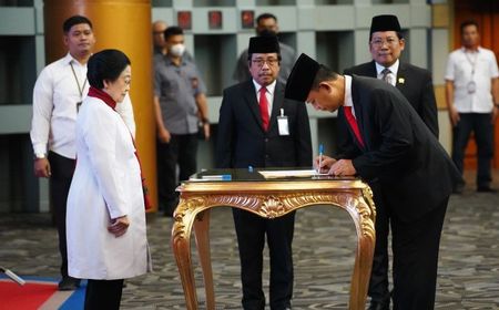 Megawati Lantik Amarulla Octavian Sebagai Wakil Kepala BRIN