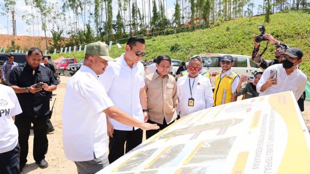 Kata AHY, 2.086 Hektare Lahan Bermasalah di IKN karena Proses Ganti Rugi Belum Tuntas 