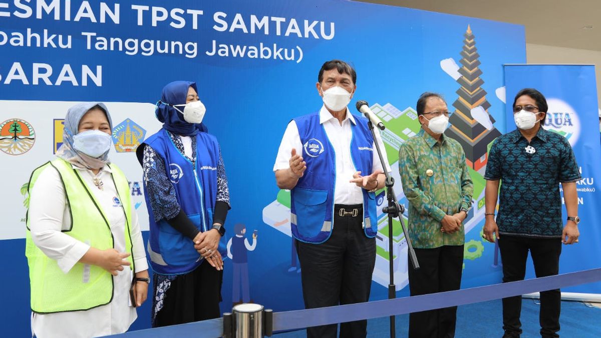 Coordinating Minister For Maritime Affairs Luhut Pandjaitan Inaugurates The Largest Integrated Waste Management Site In Bali