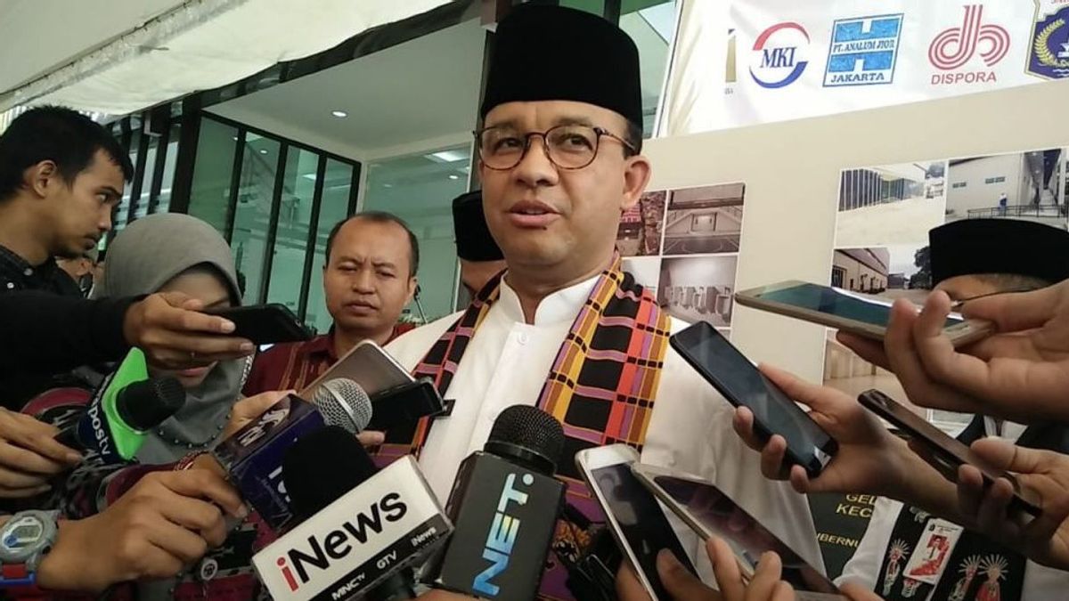 Admits Political Parties Offer To Advance West Java Gubernatorial Election, Anies Is Still Thinking About It