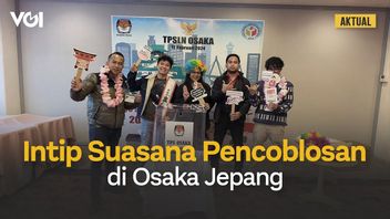 视频:日本大阪,塞皮和许多印尼公民的2024年大选的气氛是这样的