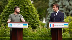 Terkait Konsesi Teritorial untuk Selesaikan Perang dengan Rusia, Presiden Macron: Terserah Ukraina yang Memutuskan