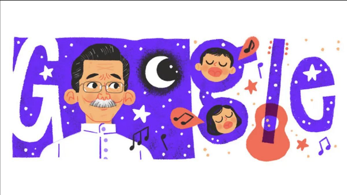 Koleksi Lagu Populer Ciptaan AT Mahmud yang Sempat Jadi Google Doodle