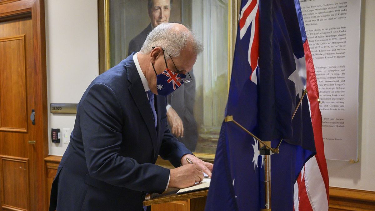 Pelecehan Seksual Marak di Gedung Parlemen Australia, PM Morrison: Merusak Kinerja dan Merugikan Negara