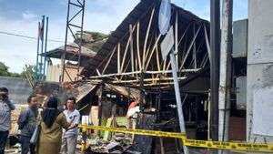 60 Kios Hangus Dilalap Api, Kebakaran Pasar Cinde Palembang Diselidiki Polisi