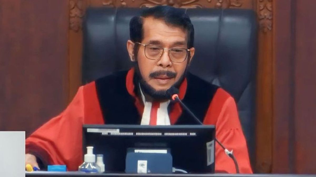 Tok! Sidang MK Putusan Batas Usia Capres-Cawapres Dimulai