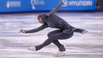 扎赫拉 · 拉里用头巾保持滑冰美丽的正确决定