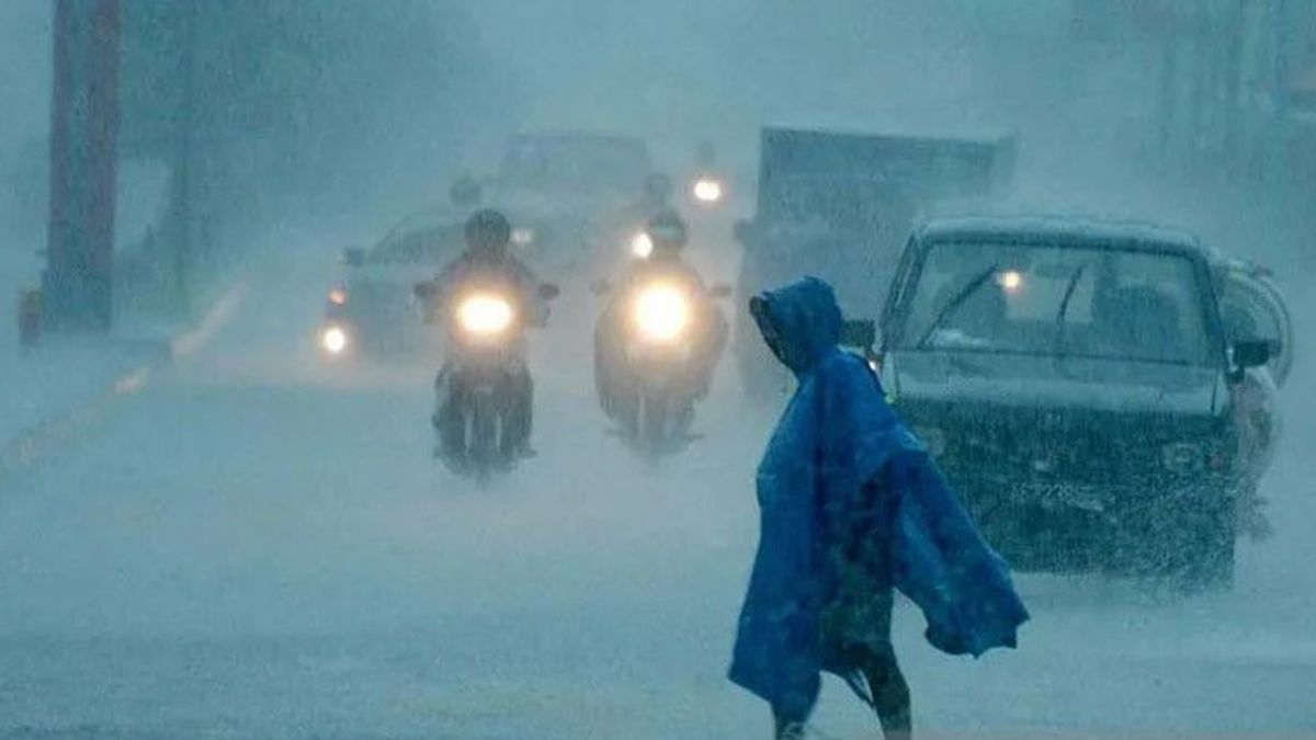 今日は気象警報！インドネシアのいくつかの地域で大雨と強風が発生する可能性