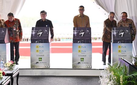 PLTS Kapasitas 100 MWp di Kawasan Instri KBI Purwakarta Resmi Beroperasi