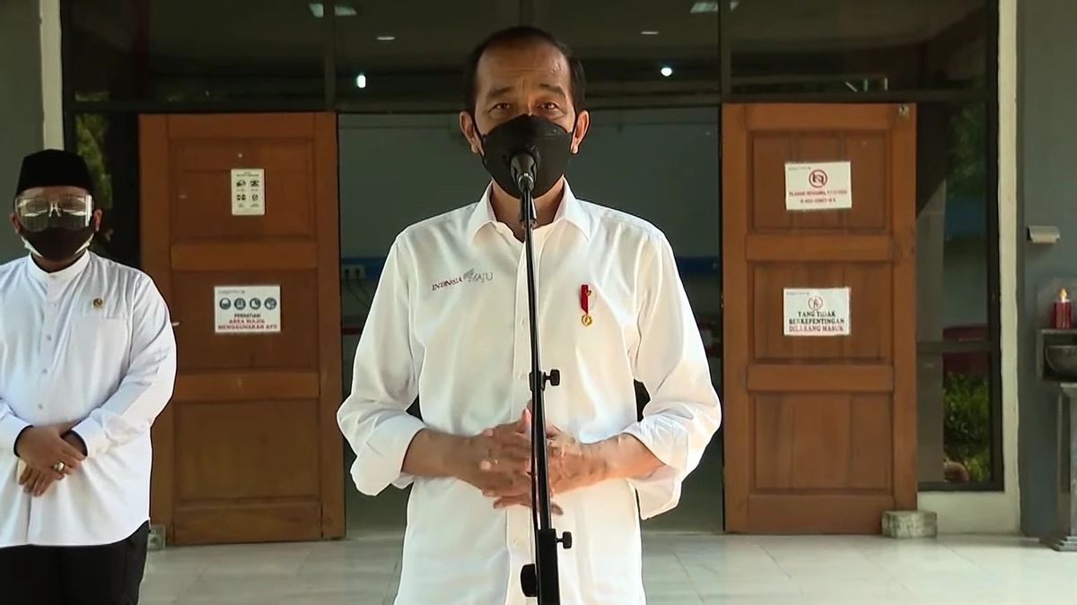 Jokowi: Le Gouvernement Travaille Dur Pour Répondre Aux Besoins Nationaux En Oxygène