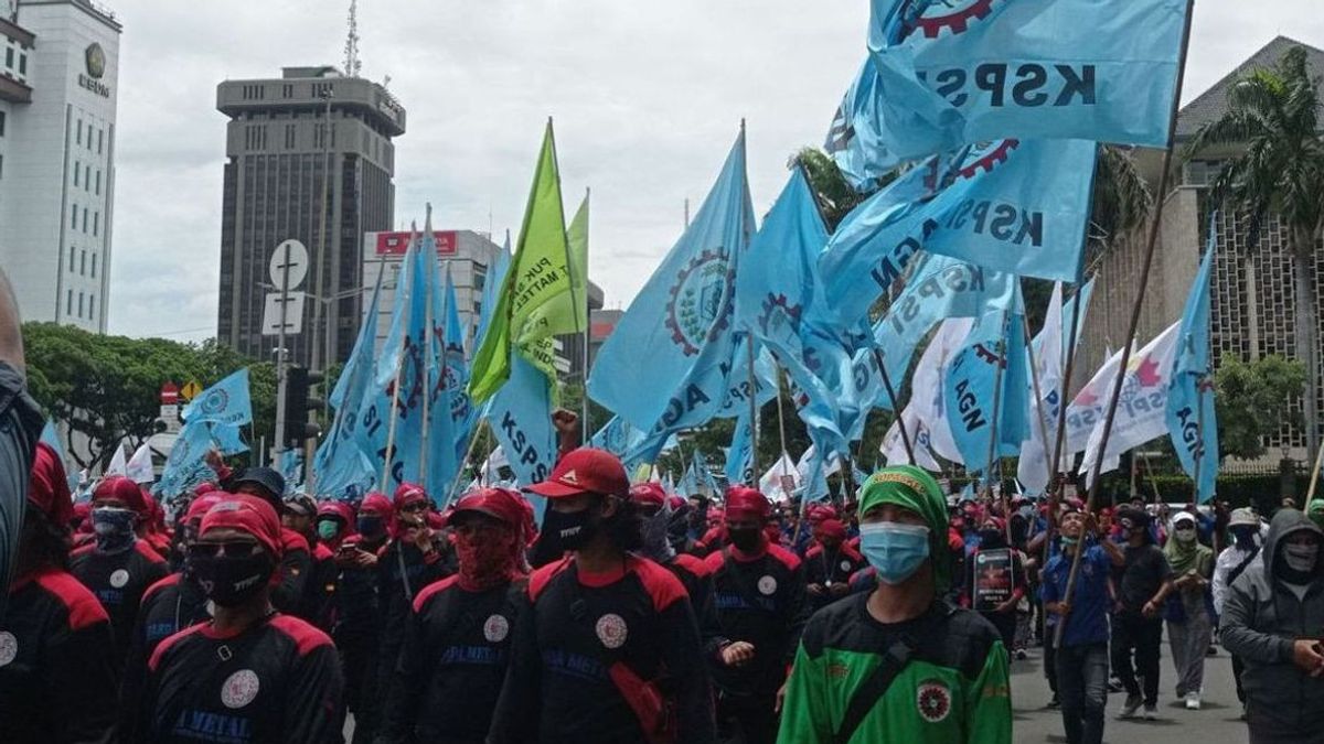 De Nombreux Travailleurs Exposés à La COVID-19 à La Mort, KSPI Fera Grève Le Travail Le 5 Août 5