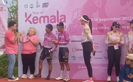 Tour of Kemala Belitong 2022, Sukses Bangkitkan Semangat UMKM Lokal dengan Balap Sepeda