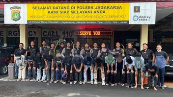 Allegedly Going To Brawl, 14 Teenagers In South Jakarta Were Arrested By The Police