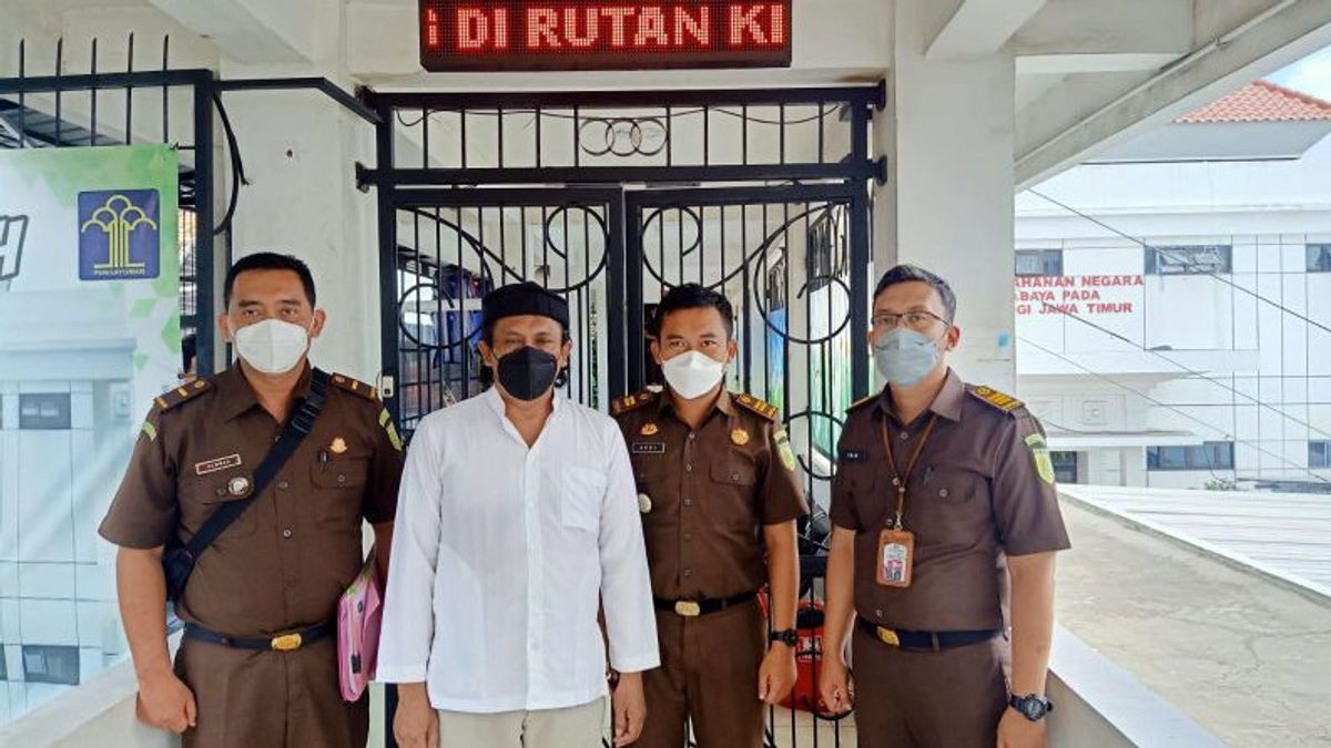 The Prosecutor's Office Throws The Former Director Of PDAM To The Tulungagung Prison Prison Cell