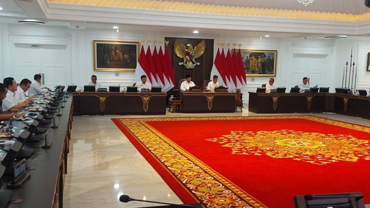 President Prabowo Leads Christmas And New Year's Preparation Meeting