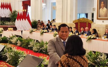 Presiden Prabowo Apresiasi Kinerja Menteri Kabinet Merah Putih di Depan Pengusaha AS