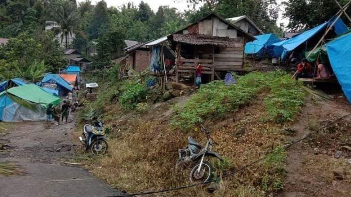 112 Victimes Du Tremblement De Terre De Sulbar Déplacées à Makassar