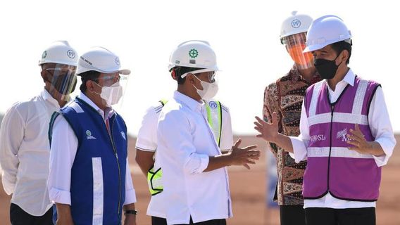 总统乔科·维多多评论大巴东市，PTPP主任相信该项目按时完成
