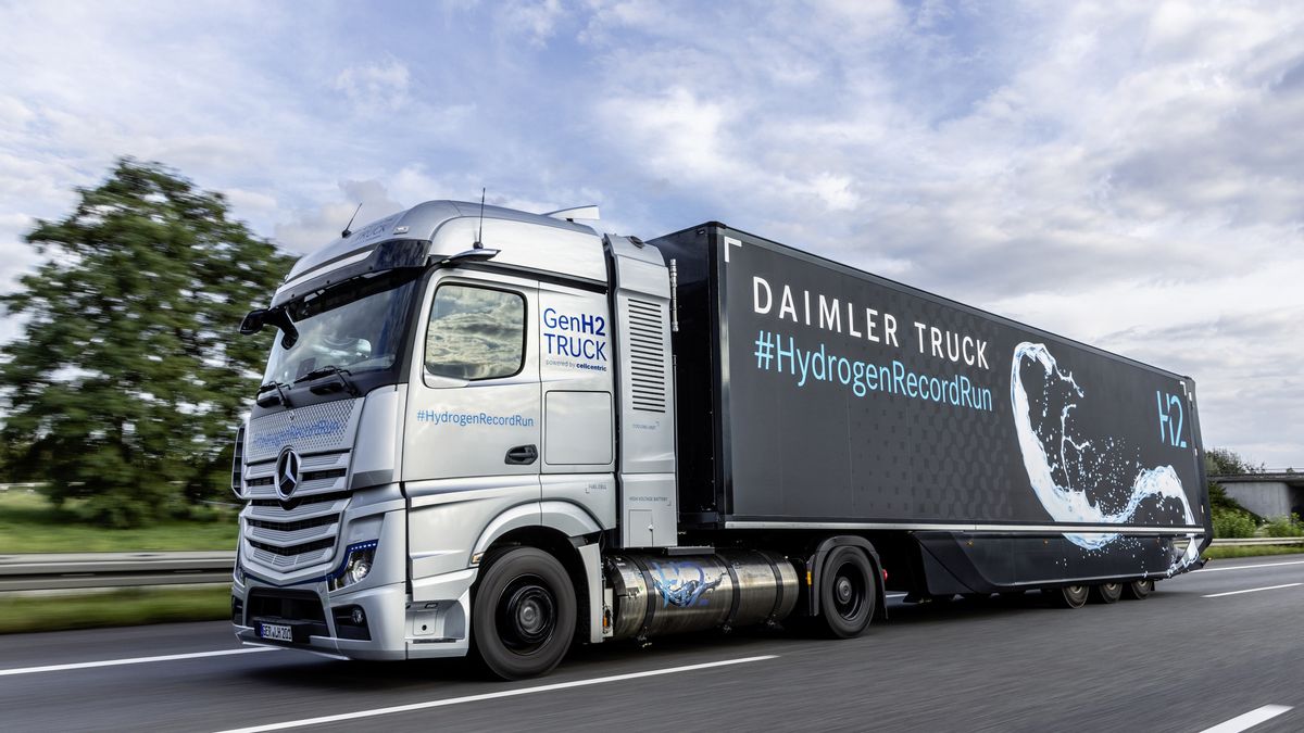 戴姆勒卡车和Masdar Jalin 同意在2030年向欧洲出口绿氢