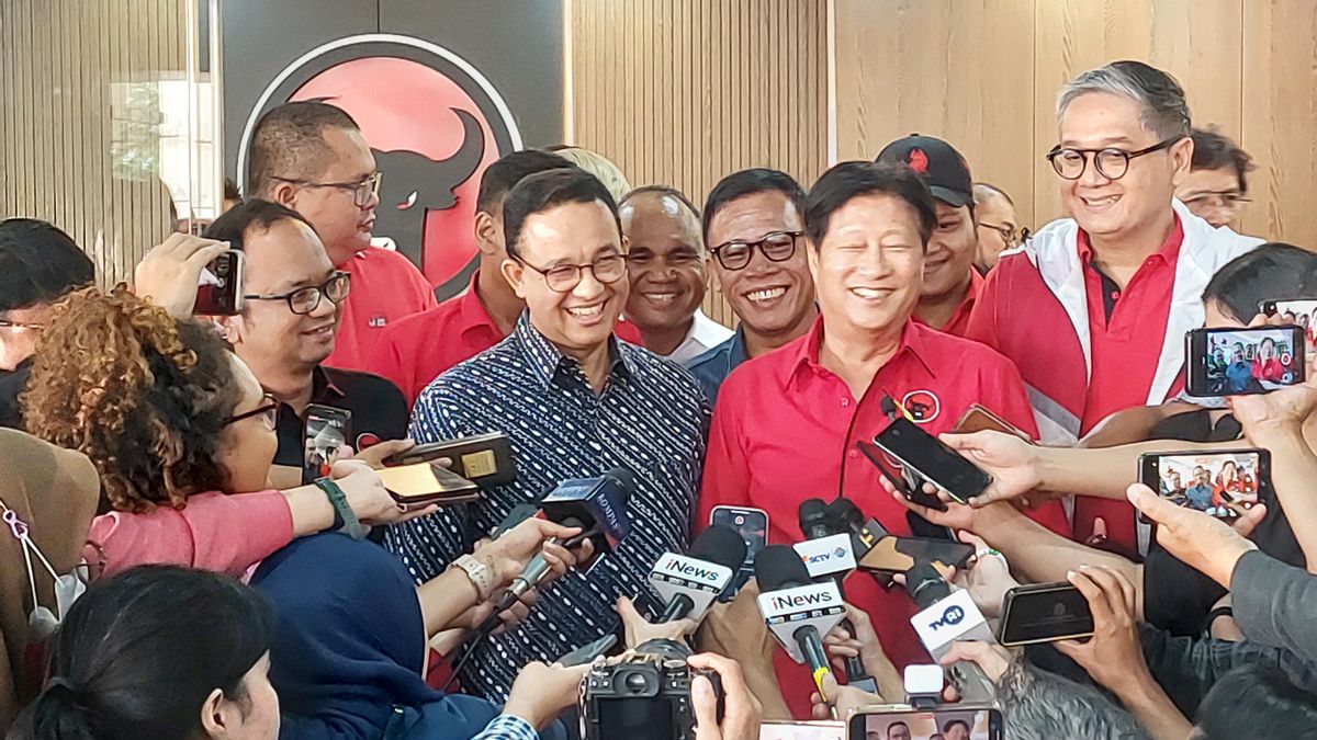 Anies Baswedan Kantogi's Signal For PDIP Support In The Jakarta Pilkada Is Getting Stronger