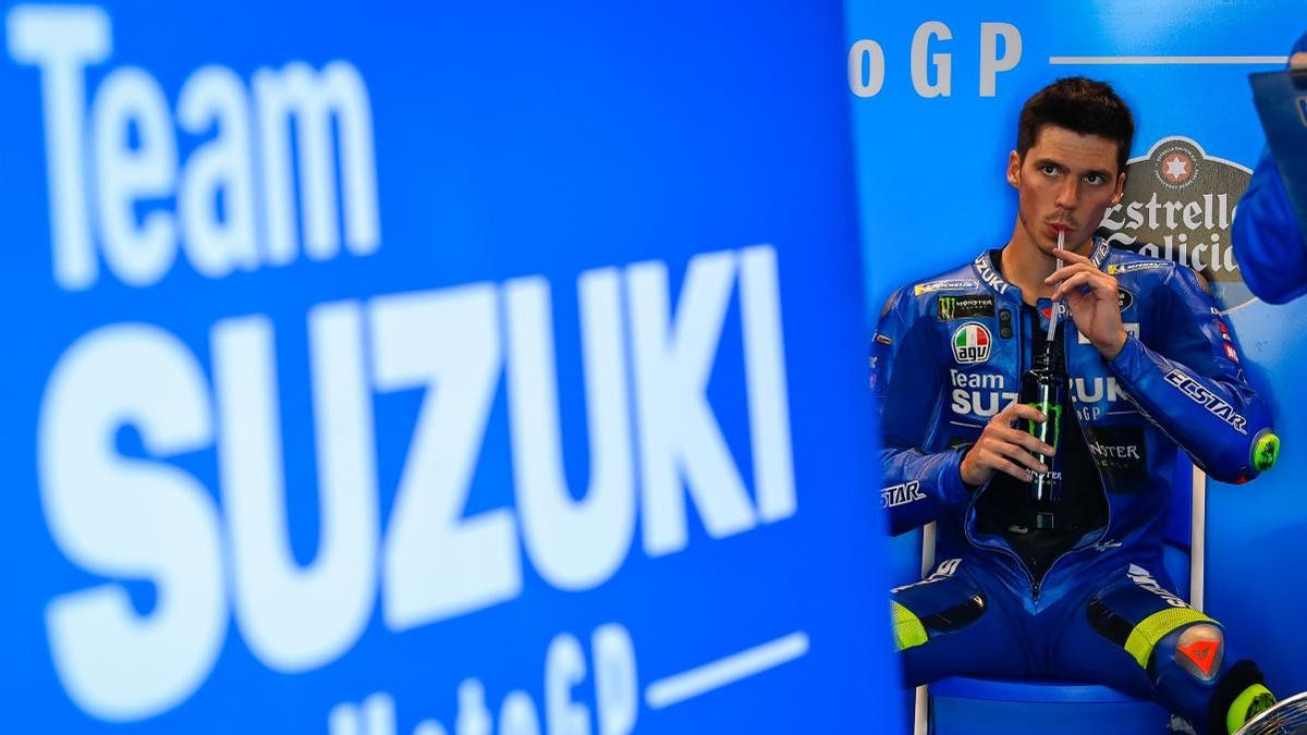 Setelah 'Terbang' dari Motor di MotoGP Austria, Joan Mir Merasa Beruntung Tulang Kaki Hanya Retak