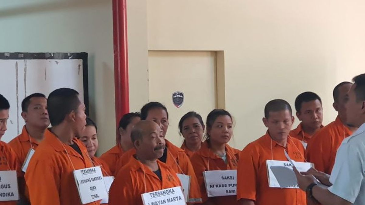 Polda Bali Limpahkan 16 Tersangka Kasus Perusakan Vila di Karangasem