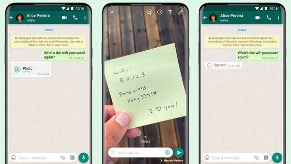 WhatsApp 印度尼西亚用户正式到达查看一次功能 