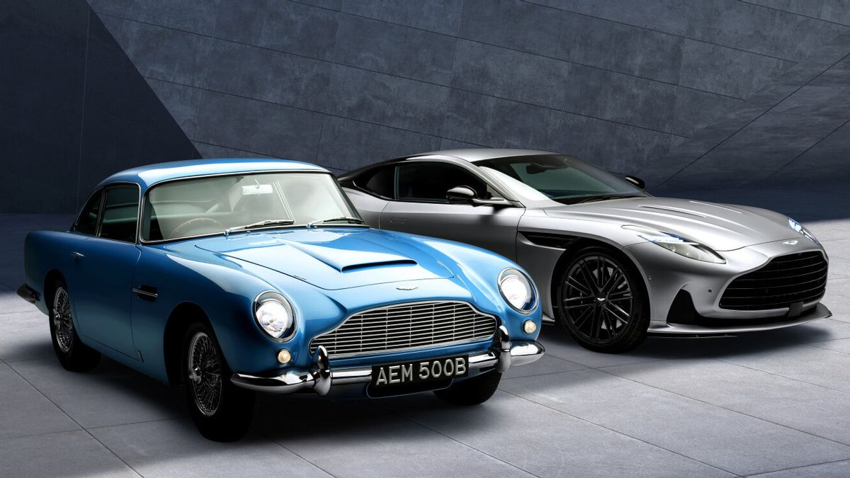 阿斯顿·马丁(Aston Martin)庆祝DB5成立60周年,成为世界上最着名的汽车标志