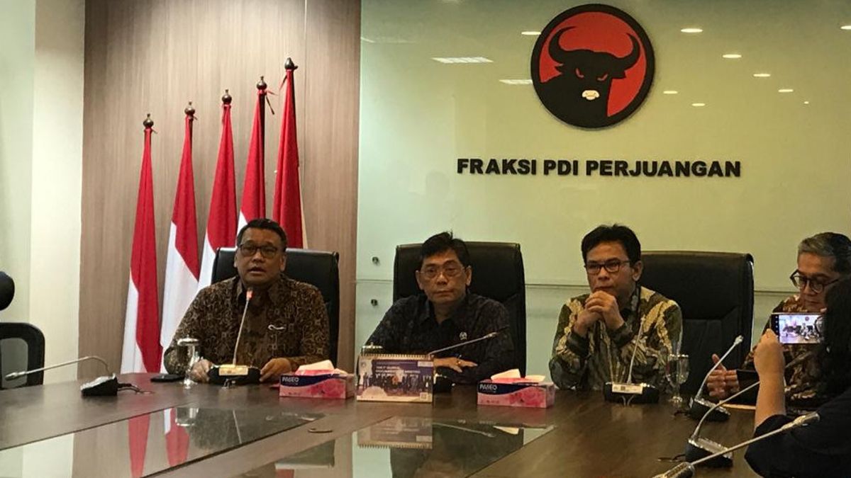 Utut Adianto Ditunjuk Lagi Jadi Ketua Fraksi PDIP di DPR