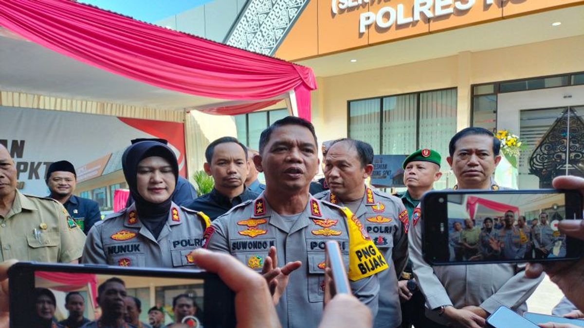 Inaugurating The SPKT Building Of The Kulon Progo Police, The Yogyakarta Police Chief Encourages The Presence Of Complaint Services Via WhatsApp