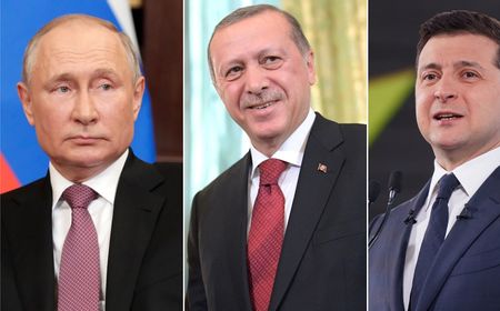 Ada Proposal Presiden Erdogan, Turki Berharap Putin dan Zelensky Bertemu Dalam Waktu Dekat