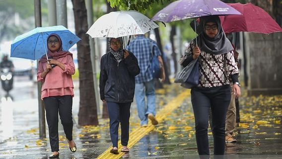 Weather November 13, Jakarta Has The Opportunity To Rain On Wednesday Afternoon