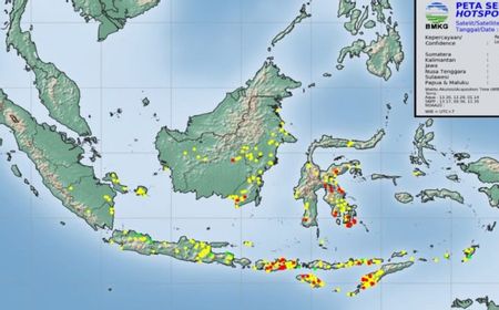 BMKG Catat 24 Titik Panas Berpotensi Karhuta di 6 Kabupaten NTT