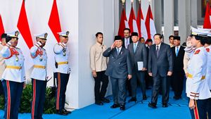 Enthusiasm Of Cadets Sambut President Prabowo Inaugurates Bhinneka Tunggal Campus Ika Unhan