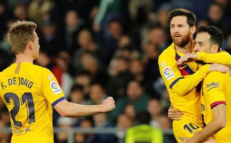 Khawatir Kelelahan, Barcelona Istirahatkan Messi dan De Jong saat Hadapi Dynamo Kiev