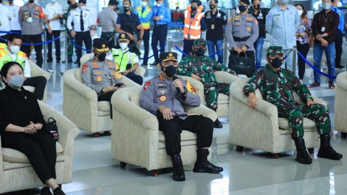Kapolri Minta Prokes di Bandara Soekarno-Hatta Diperketat