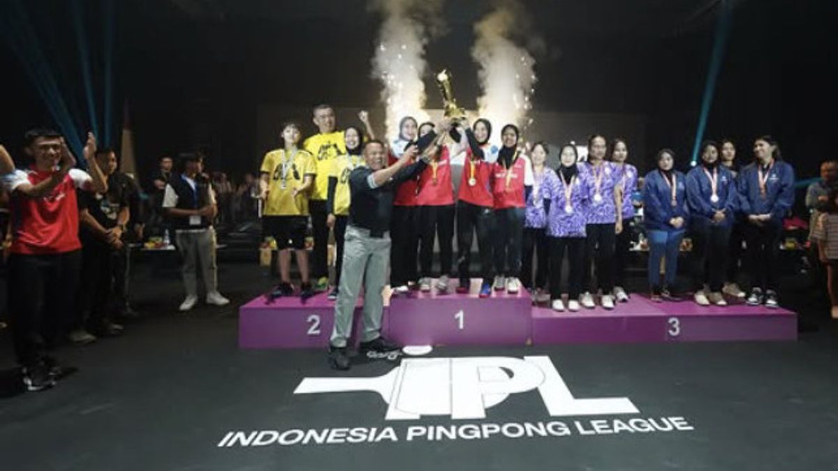 成功の第1回大会、インドネシアピンポンリーグ2025はより大きく開催されます