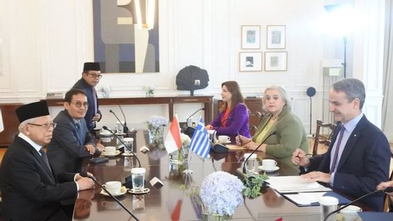 Vice President Ma'ruf Amin Invites Greece To Invest In The Capital Of The Archipelago