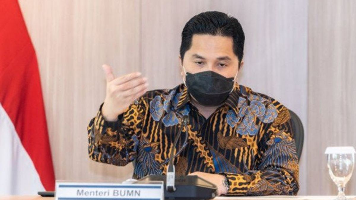 Erick Thohir Parle D’une Nouvelle Capitale, Salue Jokowi