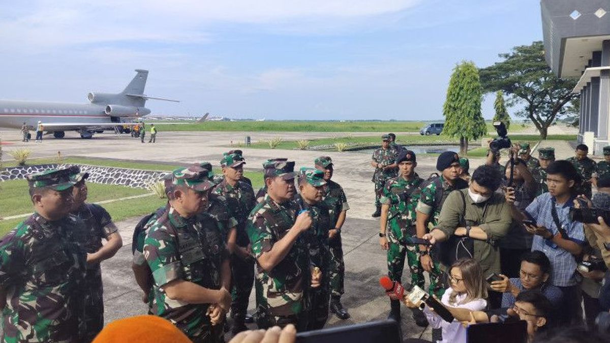 The TNI Commander Ensures KKB's Statement Regarding Hoax Shooting Contacts