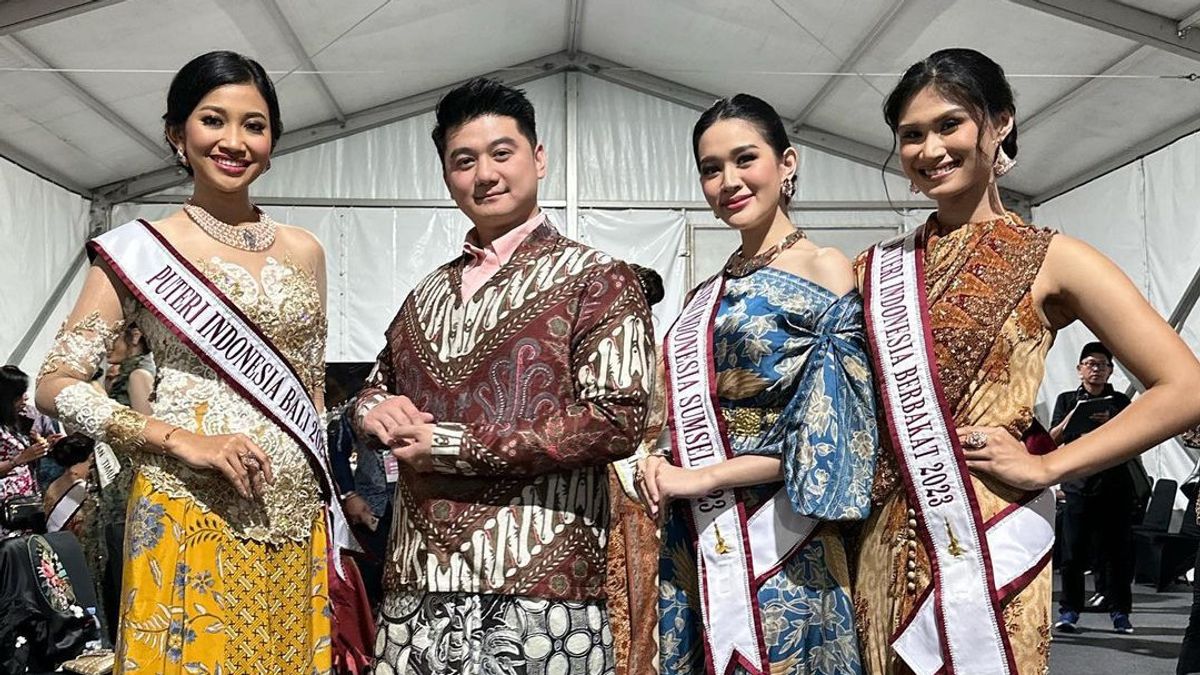 Luwes Batik Style with a Putri Indonesia, Arnold Poernomo:Bakat Dipendam