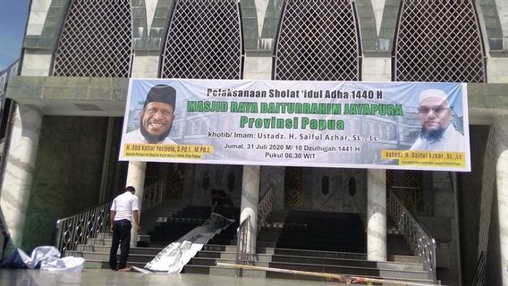 Sejumlah Masjid di Jayapura Gelar Salat Iduladha