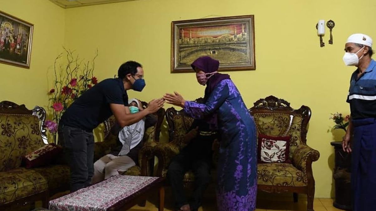 Momen Nadiem Makarim Menginap di Rumah Keluarga Guru Penggerak Bu Nuri di Jogja