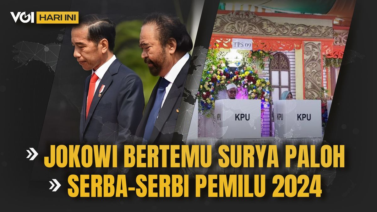 VIDEO: VOI Today: Jokowi Meets Surya Paloh, All In The 2024 General Election