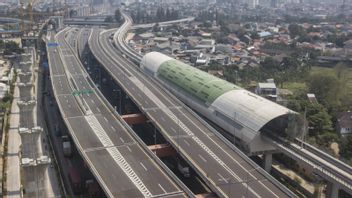 雅加达 - 芝卡姆佩克收费公路集成Jalan Layang MBZ,旅行时间截止日期为60%