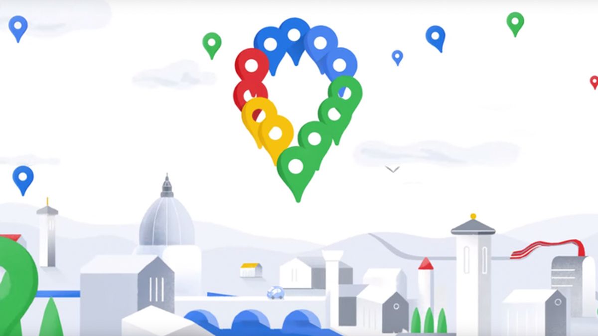 Pembaruan Simpel <i>Google Maps</i> yang Berulang Tahun ke-15