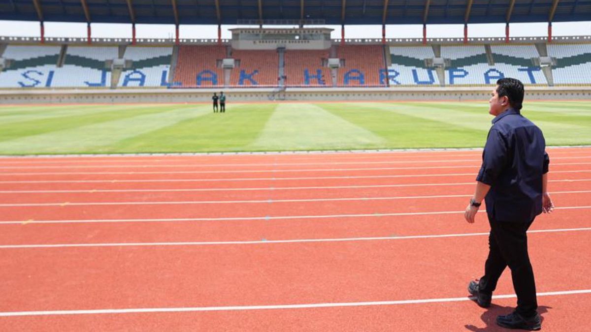 Si Jalak Harupat Stadium Was Damaged Ahead Of The U-17 World Cup